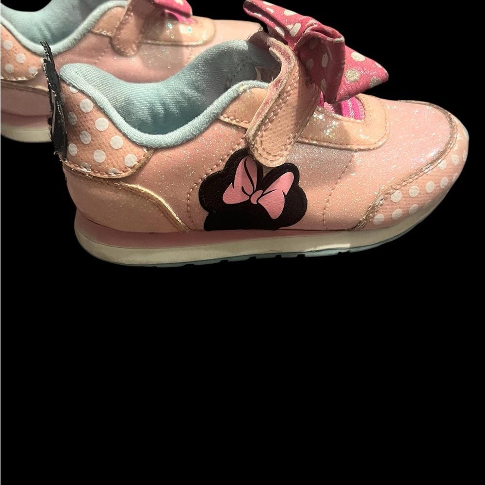 Disney Pink Minnie Mouse Kids Sneakers